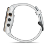 Смарт-часы GARMIN APPROACH S70 (42 мм) с черным керамическим безелем и белым ремешком 010-02746-10