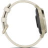 Смарт-часы GARMIN LILY 2 ACTIVE лунное золото с силиконовым ремешком цвета слоновой кости 010-02891-00
